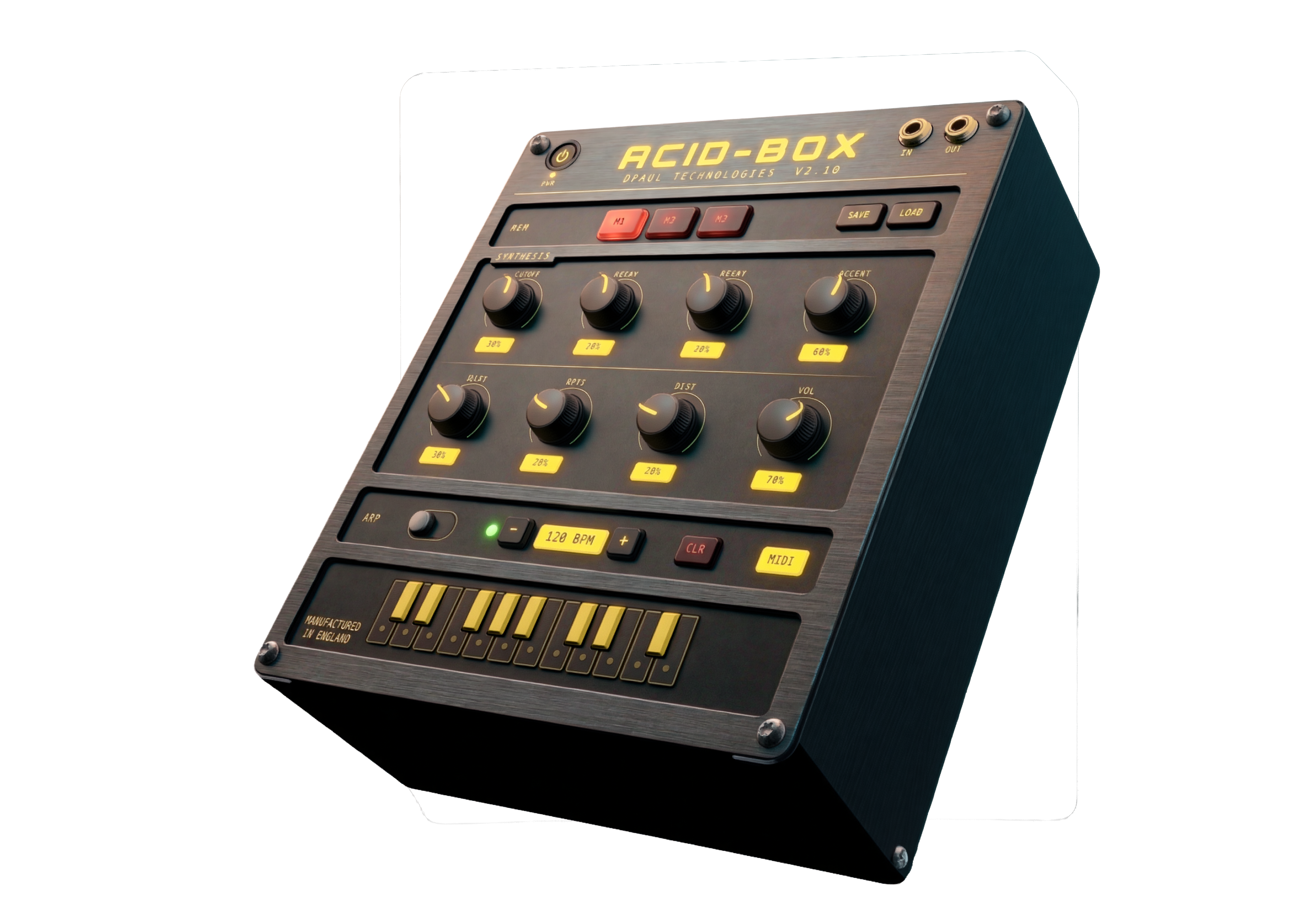 Acid-Box 3D render
