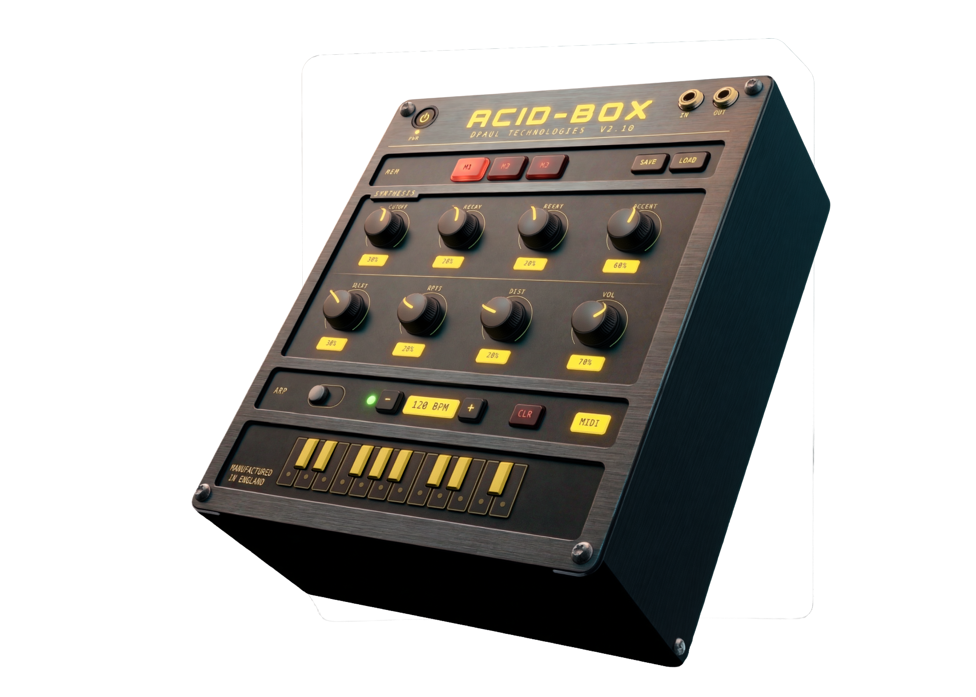 Acid-Box 3D render