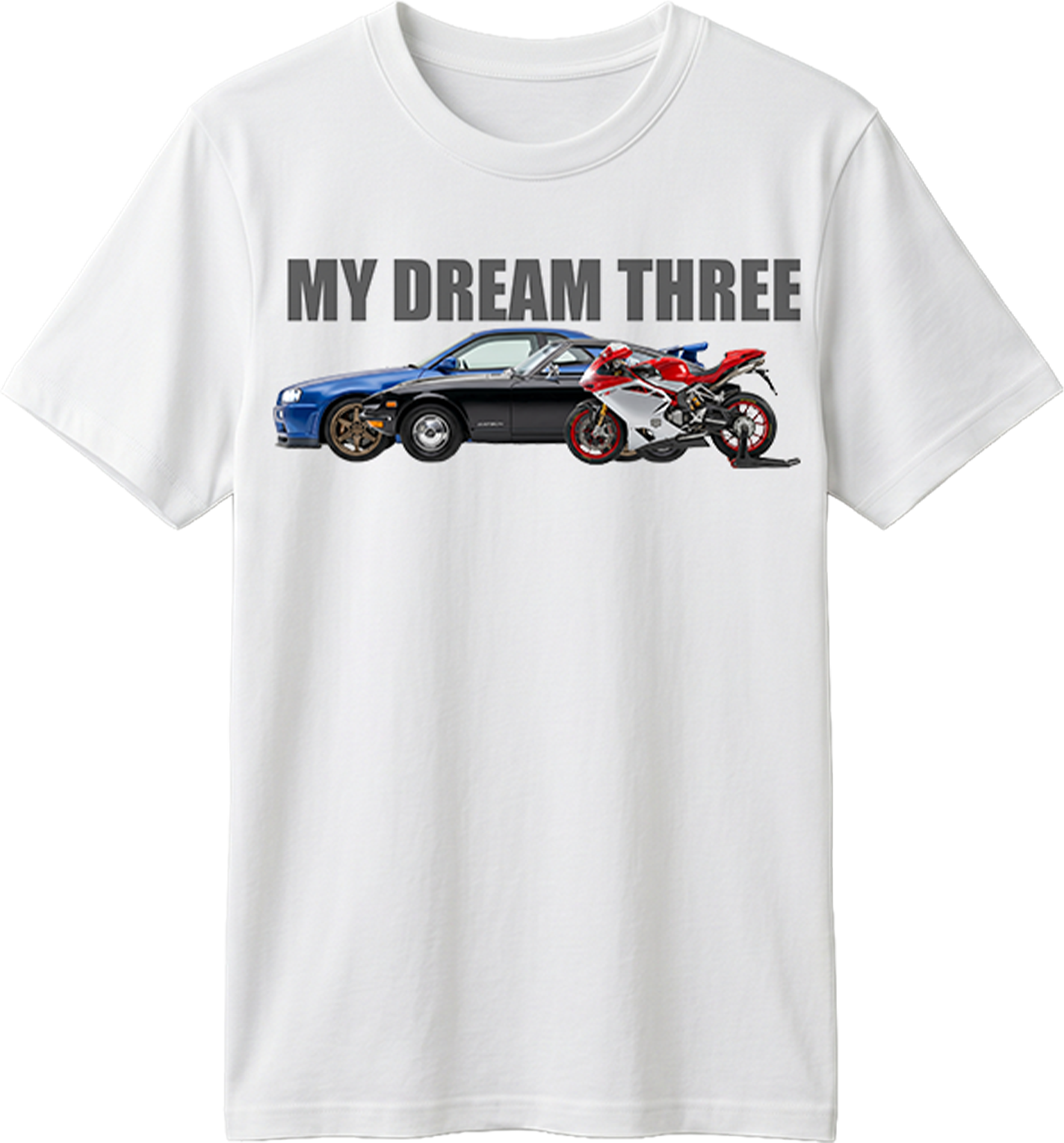An example Carbonography t-shirt