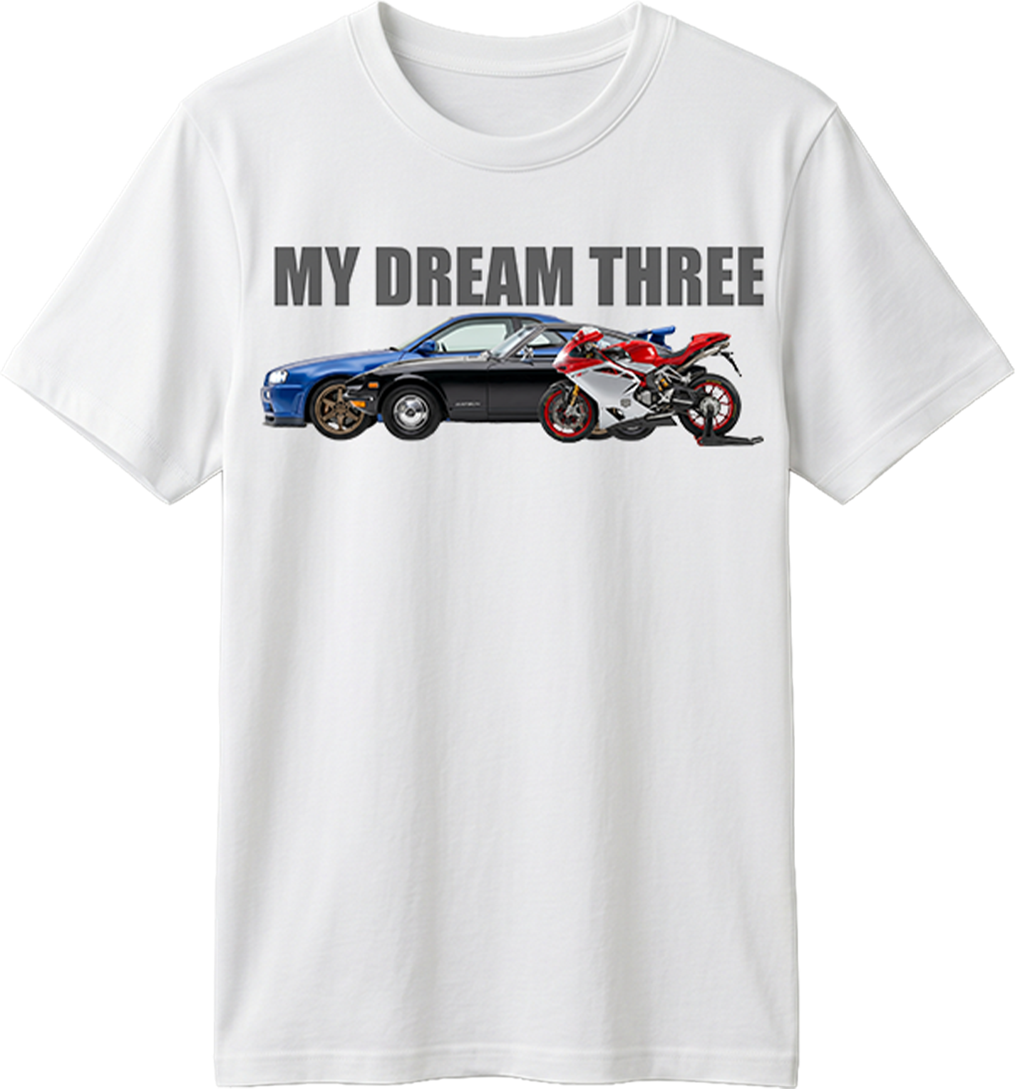 An example Carbonography t-shirt