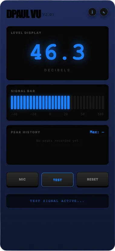 dPaul VU Meter